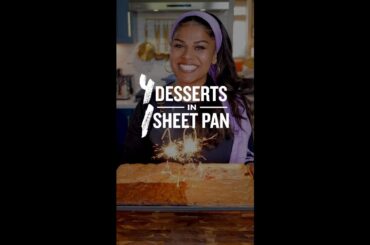 4 Desserts in One Sheet Pan