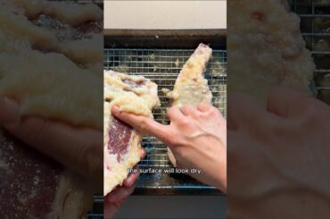 D is for Dry-Ageing #dryaged #koji #cooking #hacks