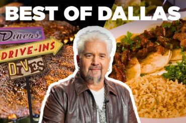 Top #DDD Videos in Dallas with Guy Fieri 🤠 | Diners, Drive-Ins and Dives | Food Network