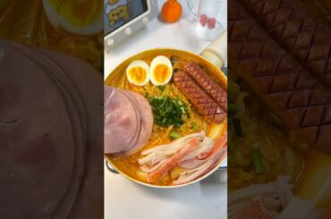 Love Buldak but hate the pain? 🍜🔥 #asmr #cooking #food #buldak #MealSetup