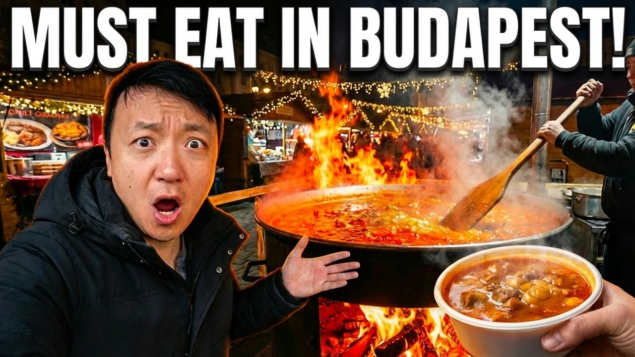 Eating at the LARGEST CHRISTMAS MARKET in Budapest | ULTIMATE Traditional FOOD TOUR in Hungary! Eating at the LARGEST CHRISTMAS MARKET in Budapest | ULTIMATE Traditional FOOD TOUR in Hungary!