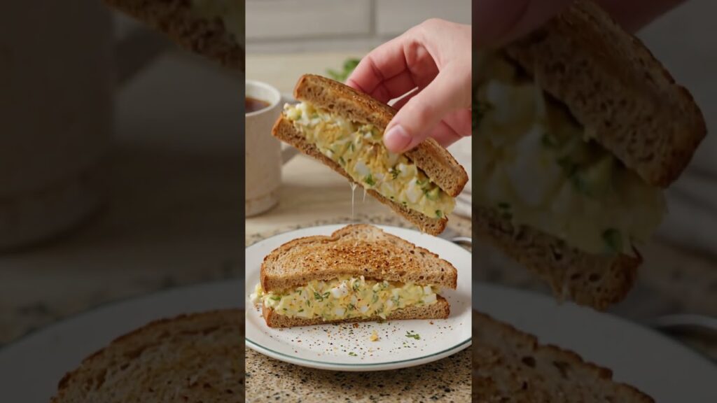 🥪🔥 The BEST Creamy Egg Salad Sandwich (Chef Secret Ingredient!)