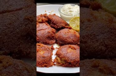 Crispy Shami Kabab Recipe ♥️ #recipe #food #viral #cooking #youtubeshorts #kabab #snacks