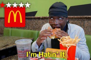 Exposing McDonald's Big Arch Burger as a Food Critic..