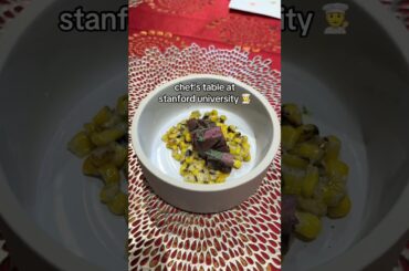 Chef’s Table at Stanford 👨‍🍳 #dininghall #food #stanford #college #vlog