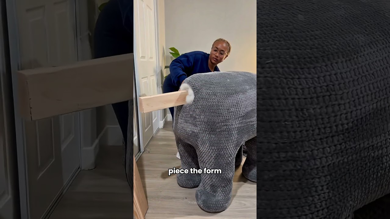 She Turned a Table Into an Elephant π She Turned a Table Into an Elephant π
