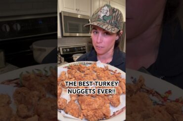 The best TURKEY NUGGETS!🤤 #turkeynuggets #cooking