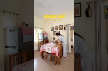 Finally changed my Dining setup! Batao kaise laga?  #sarkarighar #homedecor #diningset