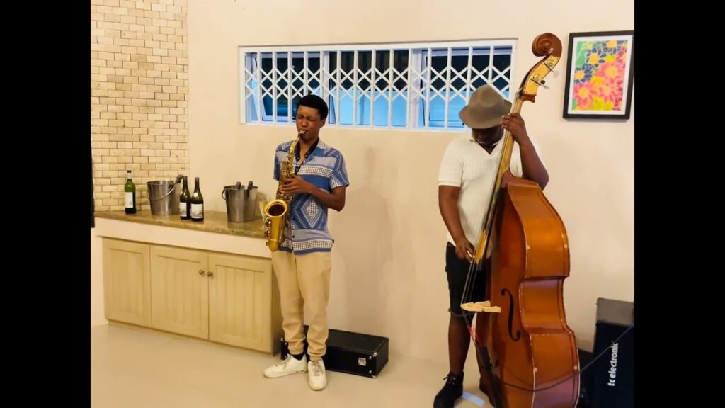 Zuko Yigi and Theo Mgaza at the Chef’s Table, EL, 14 March