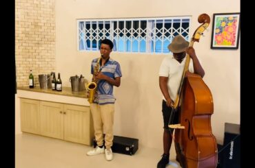 Zuko Yigi and Theo Mgaza at the Chef’s Table, EL, 14 March