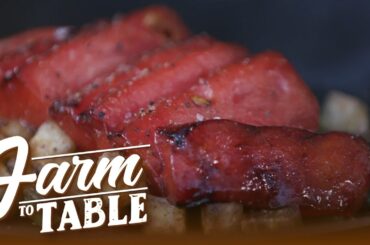 Chef JR Royol cooks Watermelon Steak | Farm To Table