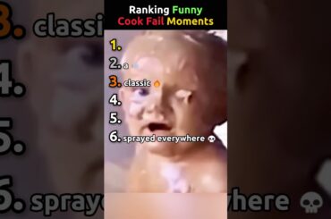 Ranking Funny Cook Fail Moments #cooking #tiktok