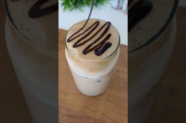 Frothy cold coffee☕️ #coldcoffee #frothycoffee #coffee #recipe #foodshorts #cooking #food #shorts