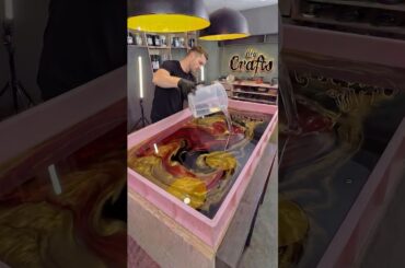 The Process Behind Creating a Premium Epoxy Dining Table