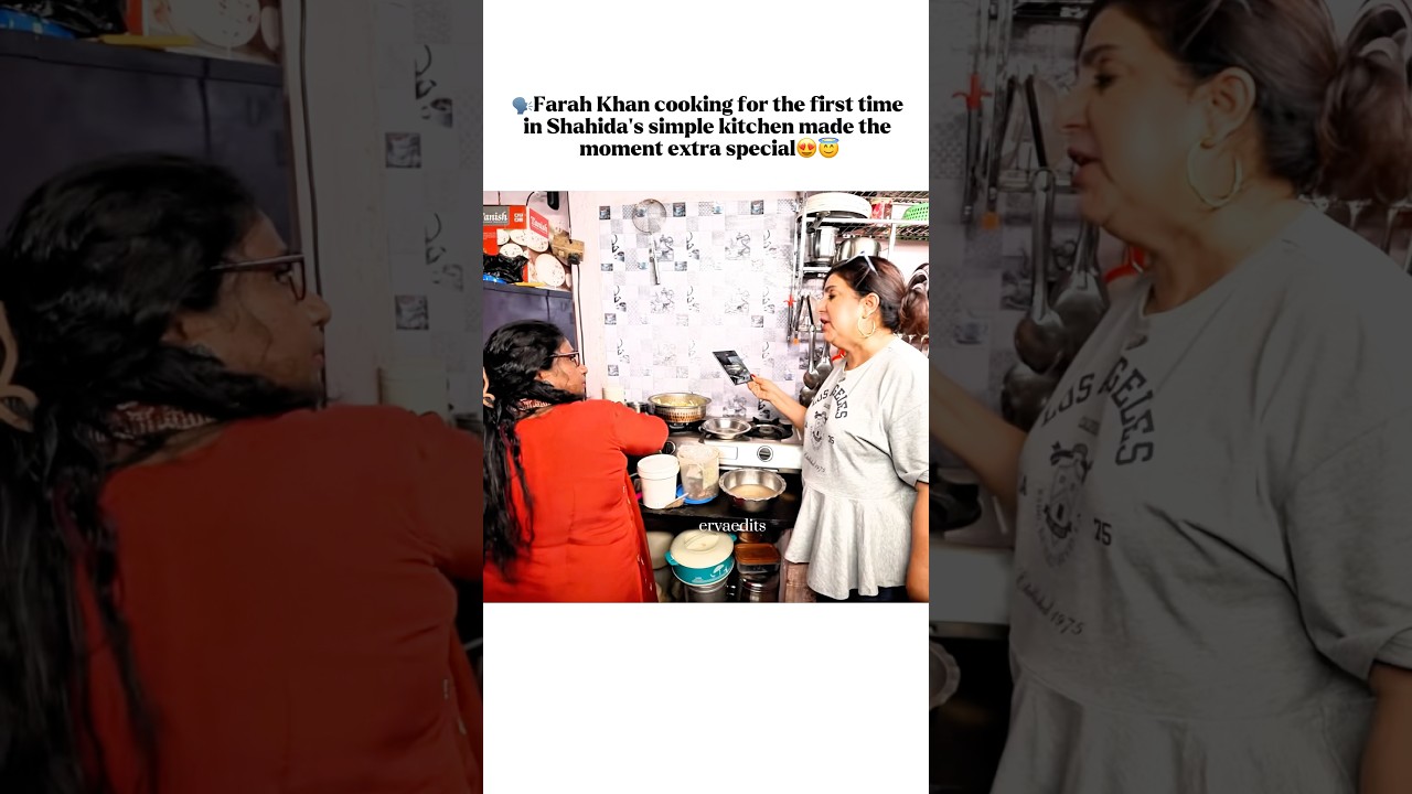 farah khan first time cooking in small kitchen π#farahkhan #bollywood farah khan first time cooking in small kitchen π#farahkhan #bollywood