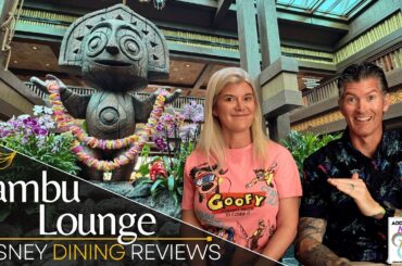 Tambu Lounge in Disney's Polynesian Village Resort at Disney World | Disney Dining Review
