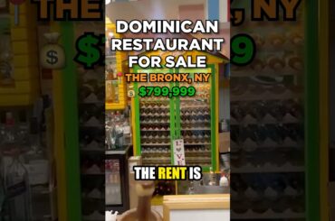 Dominican Restaurant in The Bronx, NY For Sale💥 Asking: $799,999 #restaurant #nyc #food #eat