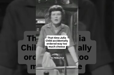 "Knock, knock." "Who's there?" "185 pounds of Swiss." #JuliaChild #cheese #soufflé #cooking #shorts