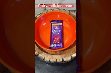 dairy milk icecream 🍦#easyrecipe #cooking #food# viral#foodie #healthy