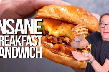 THE BEST BREAKFAST SANDWICH I'VE MADE IN A LONG TIME