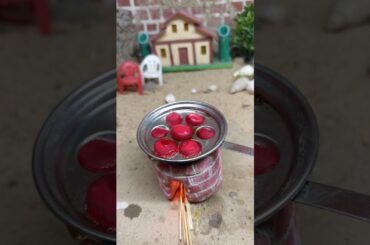 mini paniyaripam Recipe 😜 in mini kitchen 💥 #shorts #cooking #miniature