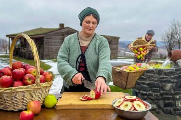 Traditional Apple Processing And Homemade Recipes!