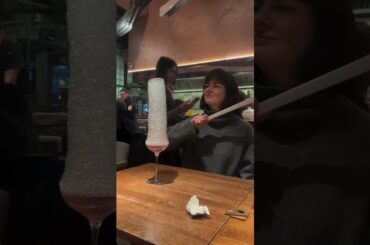 The Most Expensive Cocktail Disaster! 🥂😱 #shorts  #finedining