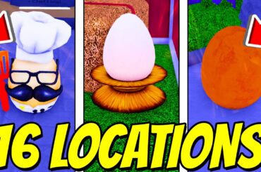 How To FIND ALL 16 EGG LOCATIONS In Restaurant Tycoon 3! Roblox