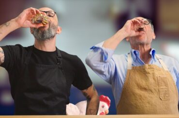 Alton Brown Cooks Food | Bonus Episode! (With @bingingwithbabish )