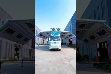Multi-purpose Smart Foldable Container House (Truck-Mounted)#Foldable House#Camping#Dining room