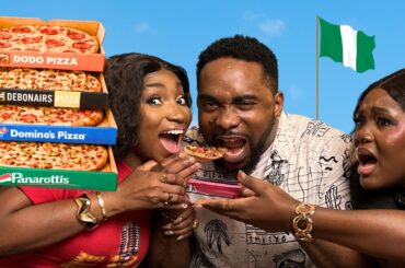 RANKING The Best Pizza in NIGERIA ft. Uzor Arukwe, Omowunmi Dada, Osas Okonyon | Nollywood