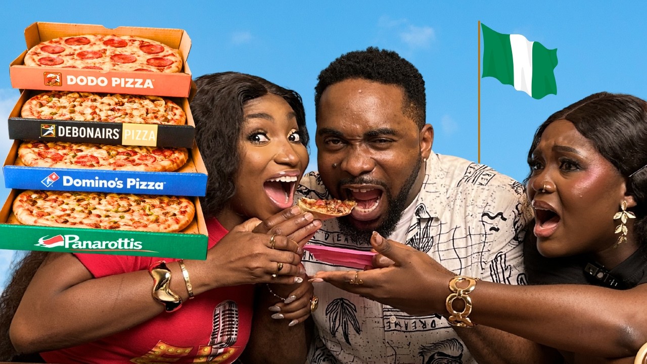 RANKING The Best Pizza in NIGERIA ft. Uzor Arukwe, Omowunmi Dada, Osas Okonyon | Nollywood RANKING The Best Pizza in NIGERIA ft. Uzor Arukwe, Omowunmi Dada, Osas Okonyon | Nollywood