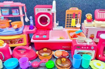 10 Minutes Satisfying with Unboxing Automatic Kitchen Appliance Playset ASMR | Review Toys