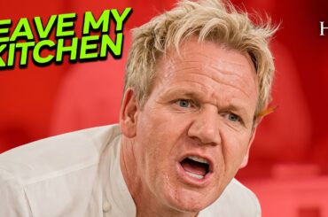 Gordon Ramsay Kicks Out the Entire Kitchen | Hell's Kitchen USA