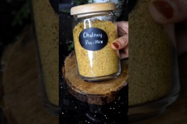Chutney Pre-mix #cooking #shorts #yummy #trending