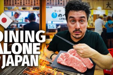 I Spent a Day Dining Alone in Tokyo