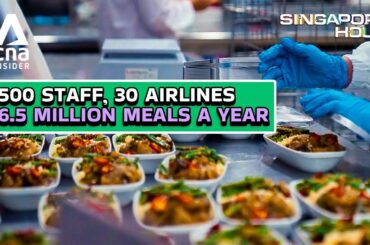 Inside The Kitchens That Make Your In-Flight Meals | Singapore Hour