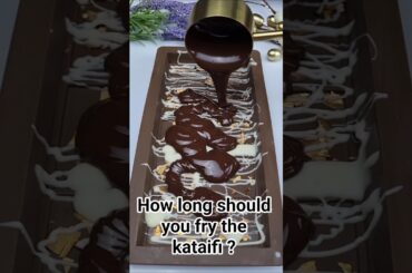 Dubai Chocolate Test. How long should you fry the kataifi? #cooking #experiments  #castironcooking