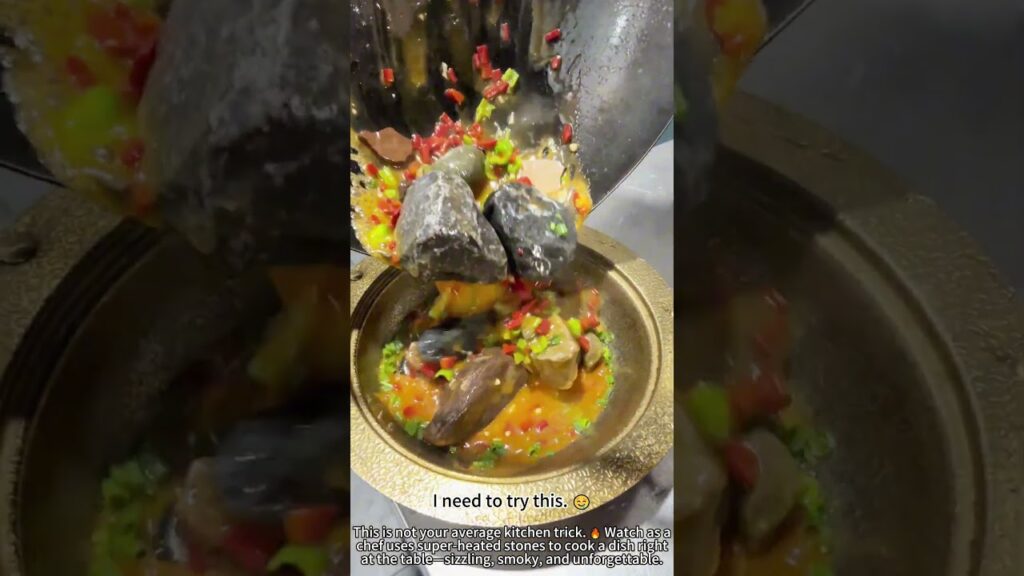 Cooking with Hot Stones – Chef’s Secret