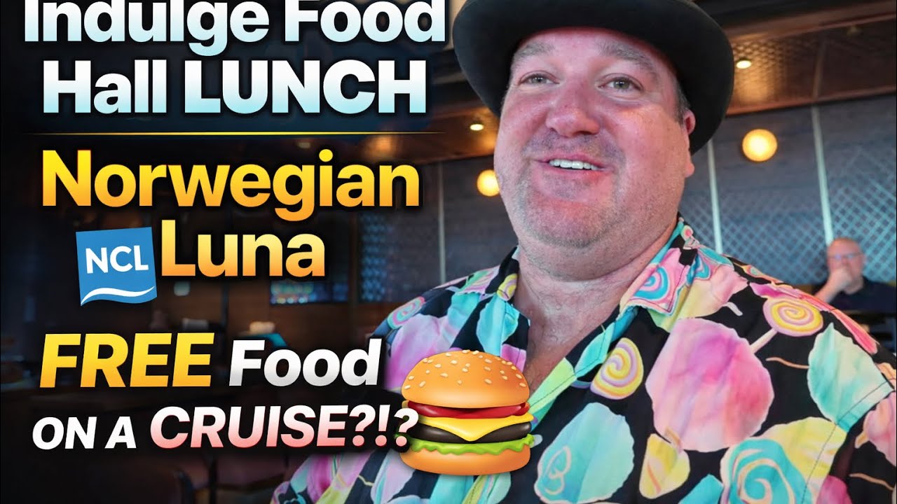 Indulge Food Hall Lunch On Norwegian Luna! 🍔🍜 Is This NCL’s BEST Free Food? Indulge Food Hall Lunch On Norwegian Luna! 🍔🍜 Is This NCL’s BEST Free Food?
