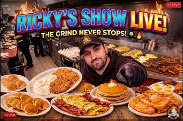 Ricky’s Breakfast Show | Live Cooking