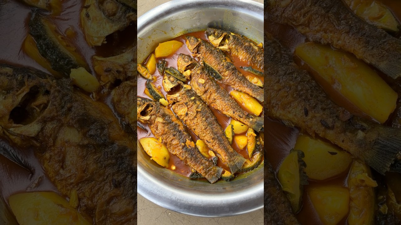 Bitter Gourd Fish Curry | Authentic Village Style Cooking #shorts #food #cooking #recipe Bitter Gourd Fish Curry | Authentic Village Style Cooking #shorts #food #cooking #recipe