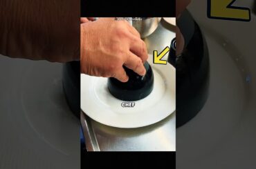 he made a dessert inside a bubble #shorts