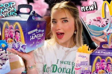 McDonald's NEW K-Pop Demon Hunters HUNTR/X Meal: New McShaker Fries, Sauces, Derpy McFlurry