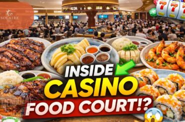 [4K] SOLAIRE RESORT NORTH FOOD COURT TOUR 2026 | Luxury Casino Food Court Prices, Food & Experience!