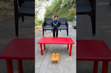 Big vs small 2 Seater Dining chair table set 😍✅ #unboxing #shortsvideo