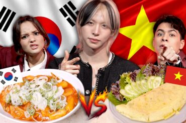 🇻🇳 Vietnam vs 🇰🇷 Korea: Who Has the World’s Best Street Food? | World War Chef (ENG/VIE/KOR)