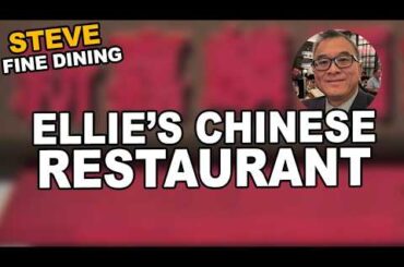 Steve Fine Dining At The Ellie's Chinese Restaurant On Spring Mountain