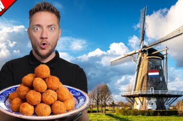 Iconic DUTCH FOOD Tour in Rotterdam, Netherlands! 🇳🇱