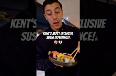 £165 FOR 13 COURSES…WORTH IT?! 🤯🍣👀#sushi #japanesefood #kent #shorts #fyp